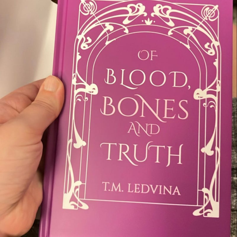 Of Blood, Bones, and Truth fox and wit signed special edition