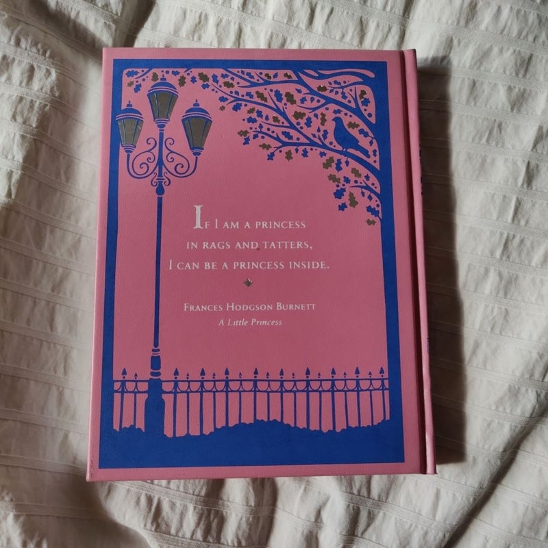 Hardcover Classic A Little Princess by Frances Hodgson Burnett 2012 Barnes Noble Leather with Ribbon