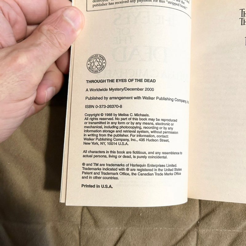 Through the Eyes of the Dead 1568