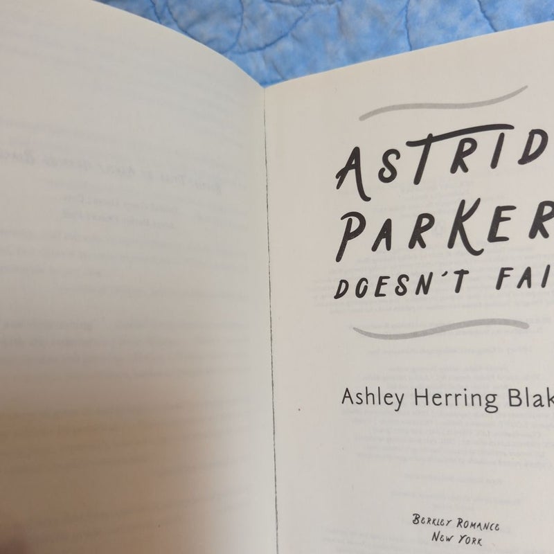 Astrid Parker Doesn't Fail