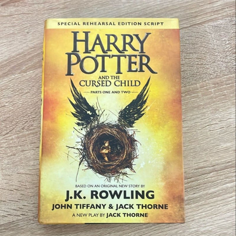 Harry Potter and the Cursed Child Parts One and Two (Special Rehearsal Edition Script)