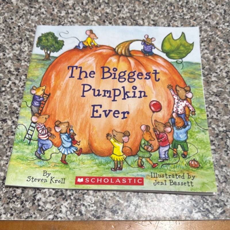 The biggest pumpkin ever