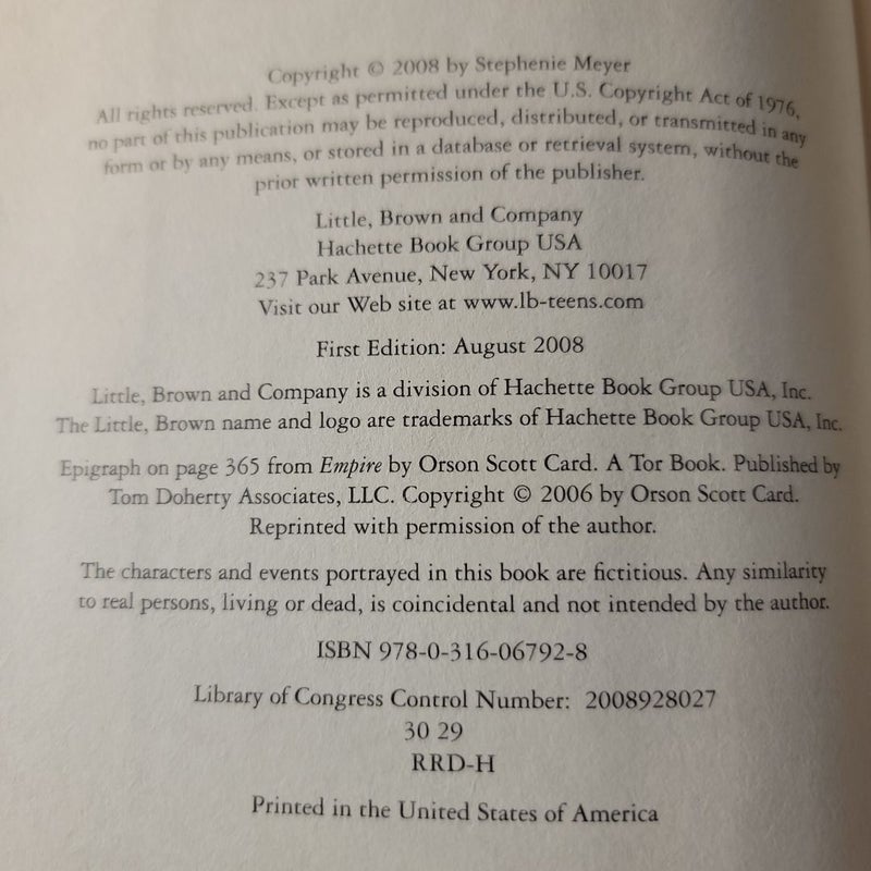 Breaking Dawn (First Edition)