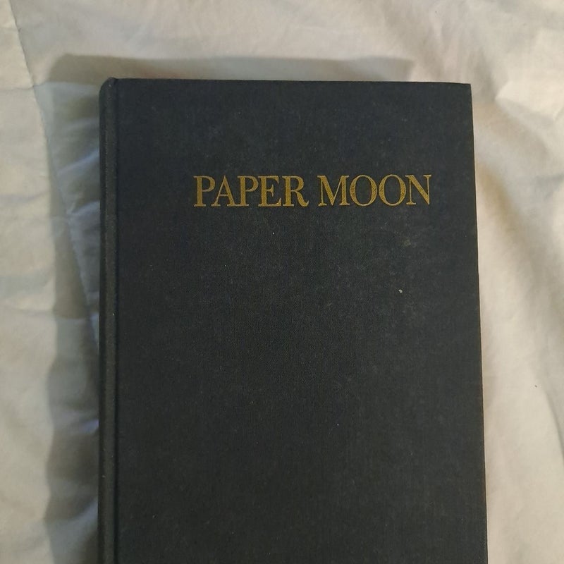 Paper Moon hardcover vintage 1971 frist printing very good vintage condition 