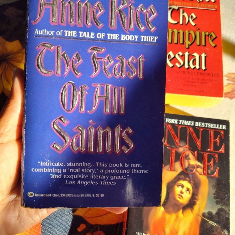 Anne Rice Book Bundle