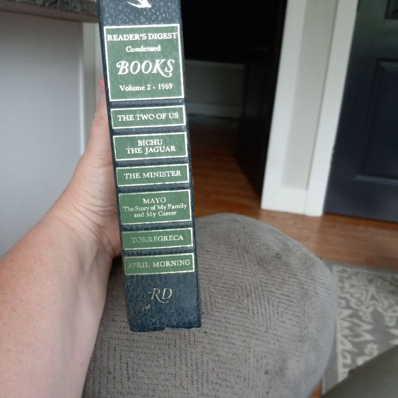 Reader's Digest condensed books Volume 2 1969