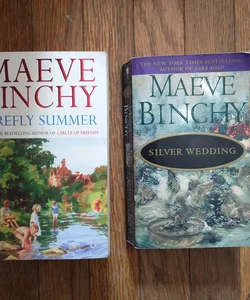 Maeve Binchy Lot: Firefly Summer and Silver Wedding 