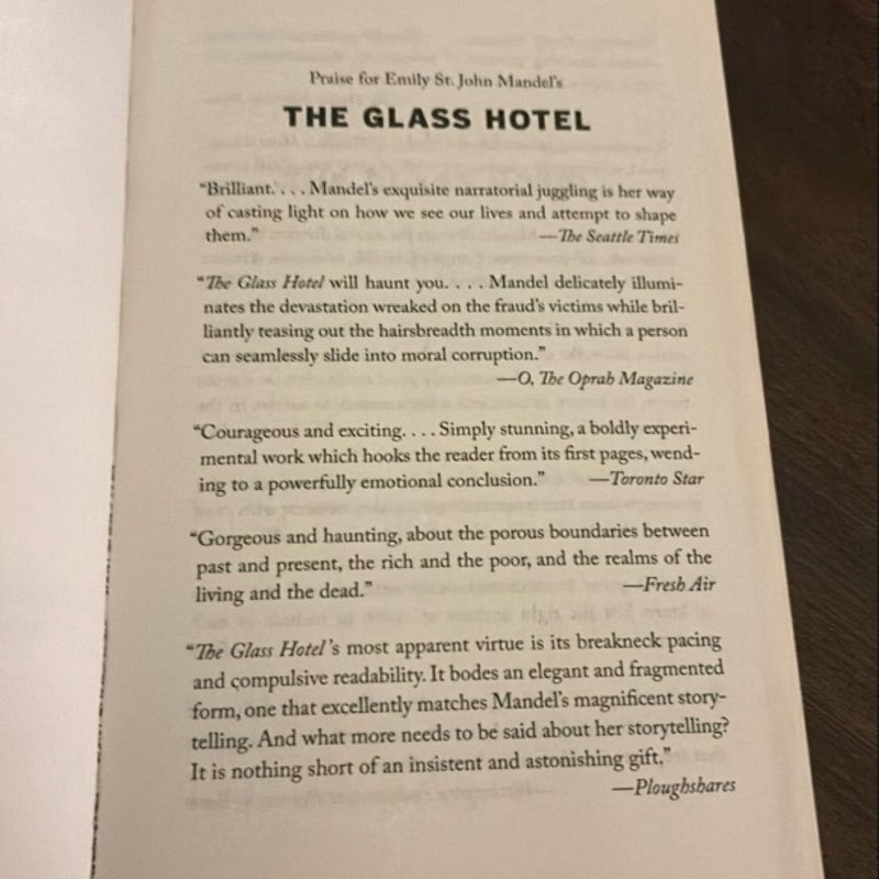 The Glass Hotel