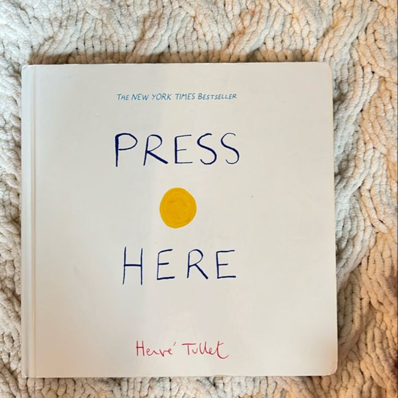 Press Here (Baby Board Book, Learning to Read Book, Toddler Board Book, Interactive Book for Kids)