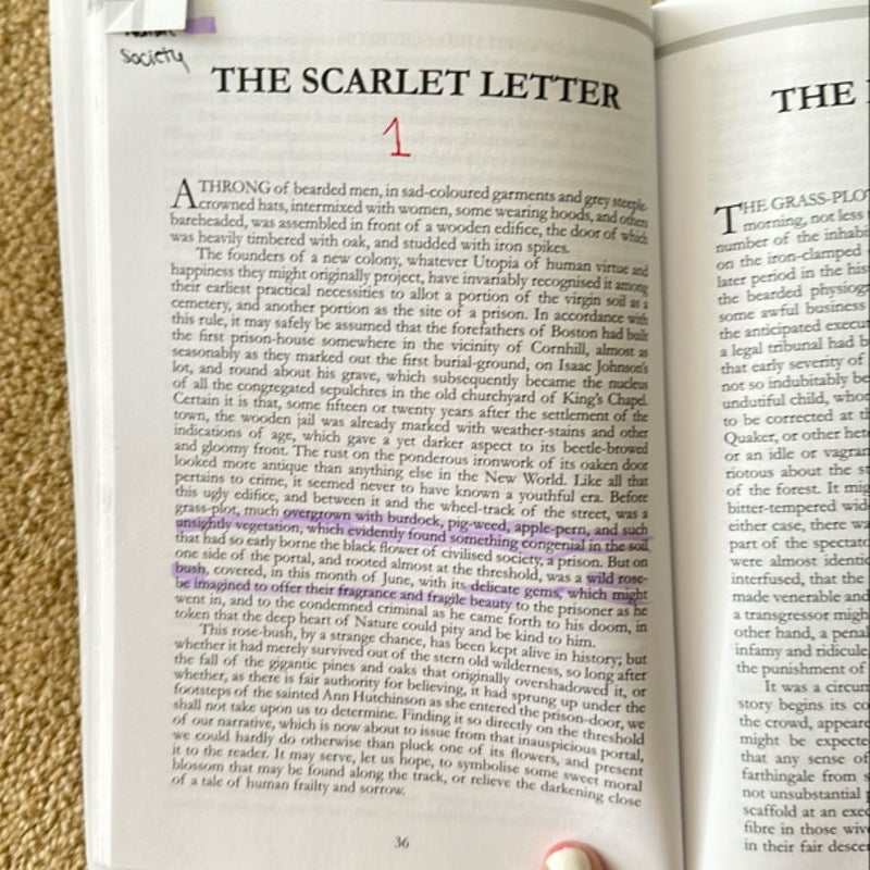 The Scarlet Letter: the Original 1850 Edition (Nathaniel Hawthorne Classics)