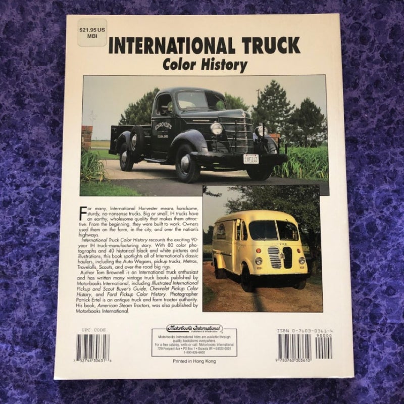 International Truck Color History