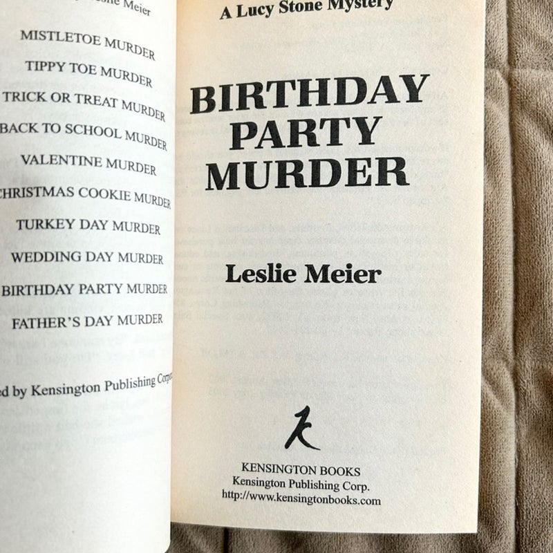 Birthday Party Murder