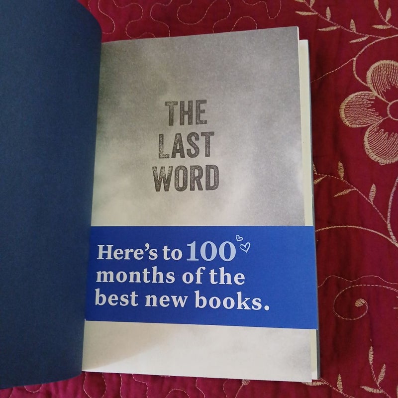 The Last Word book of the month 