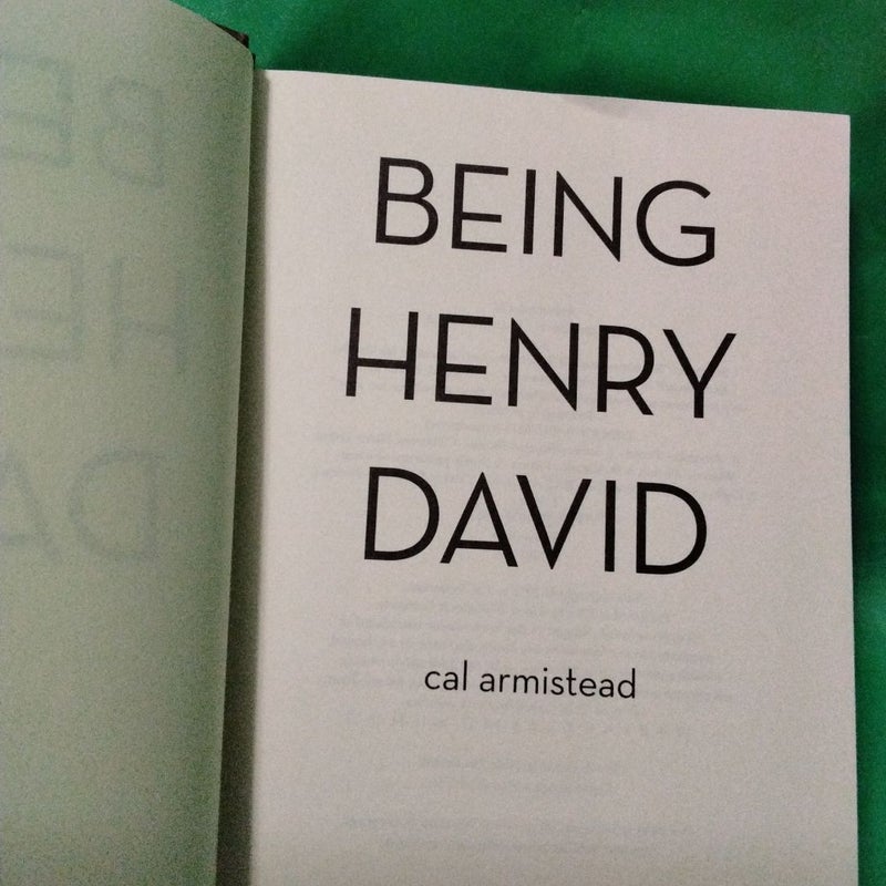 Being Henry David