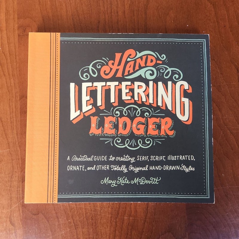 Hand-Lettering Ledger