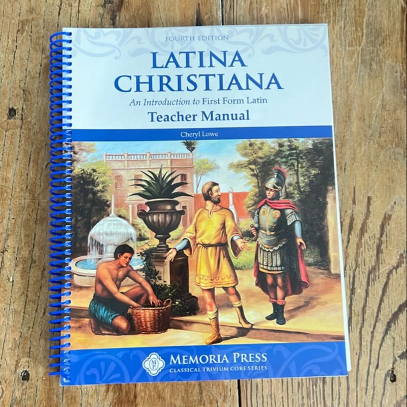 LATINA CHRISTIANA Introduction to First Form Latin Teacher Manual & Instructional DVDs