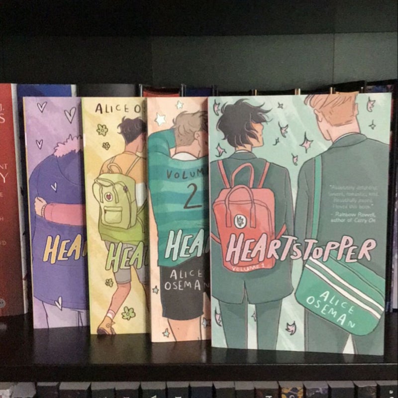 Heartstopper #1-4 Box Set