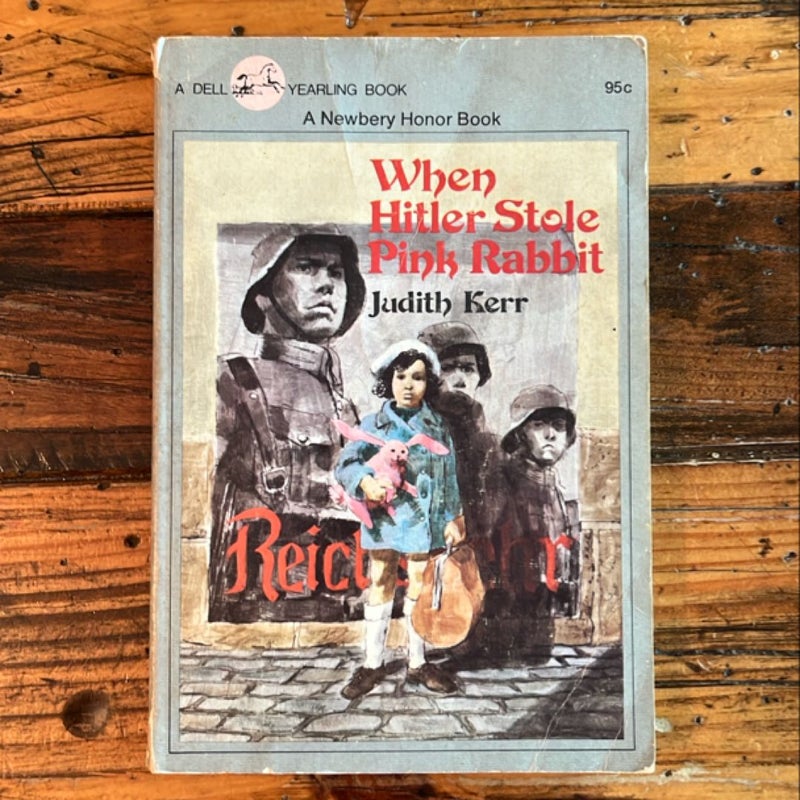 When Hitler Stole Pink Rabbit - Judith Kerr - Rare