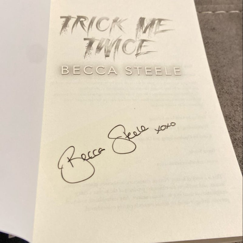 Trick Me Twice - Signed Bookplate