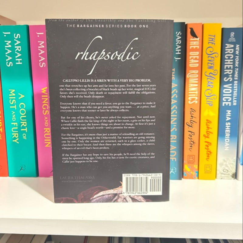 Rhapsodic (the Bargainers Book 1) OOP