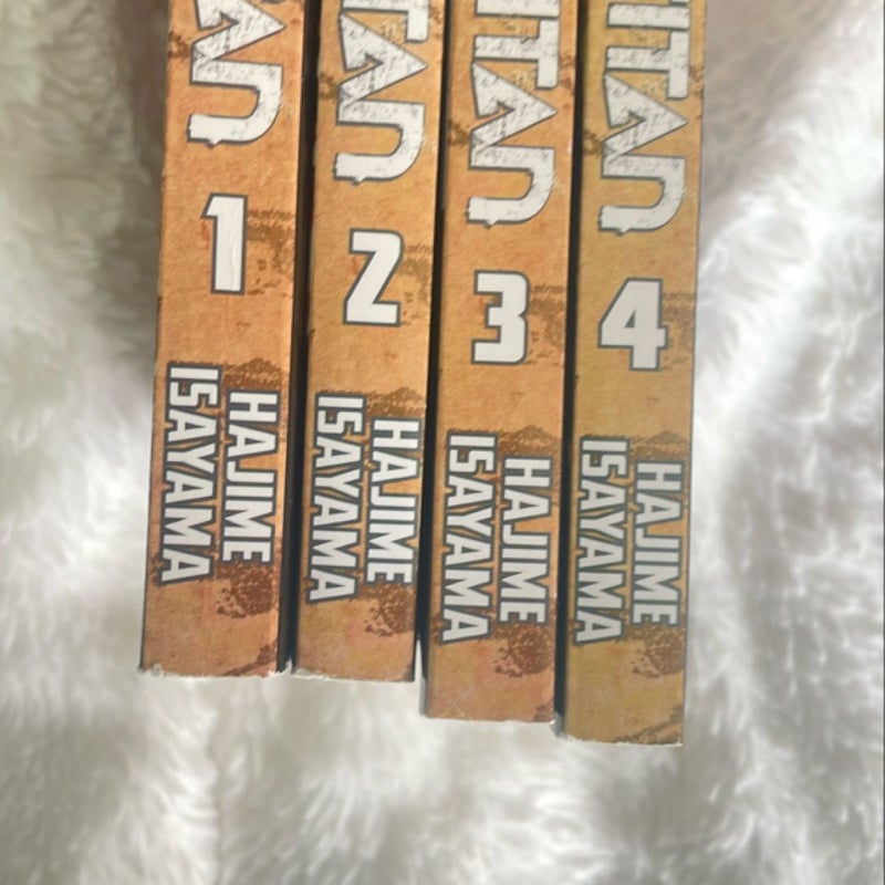 [BUNDLE] Attack on Titan Vols. 1-4 