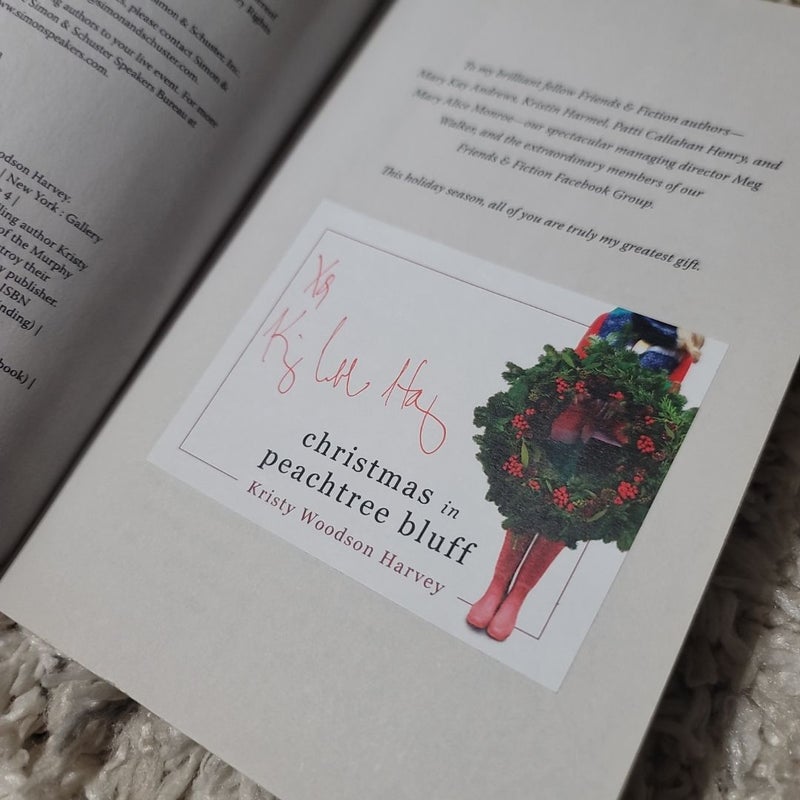 Christmas in Peachtree Bluff SIGNED COPY