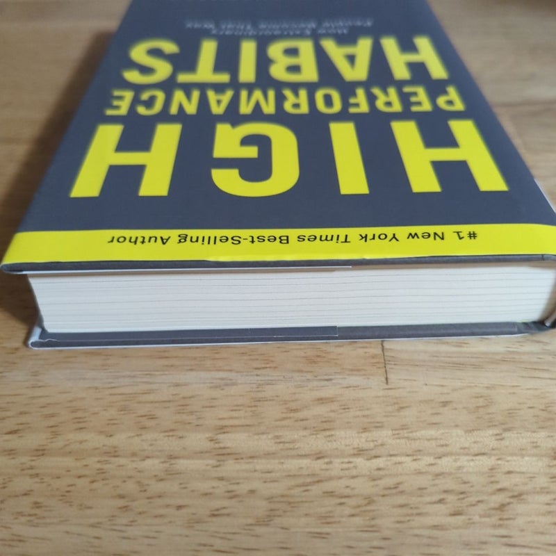 High Performance Habits