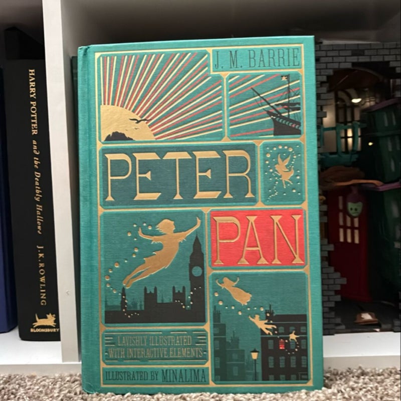 Peter Pan (MinaLima Edition) (lllustrated with Interactive Elements)