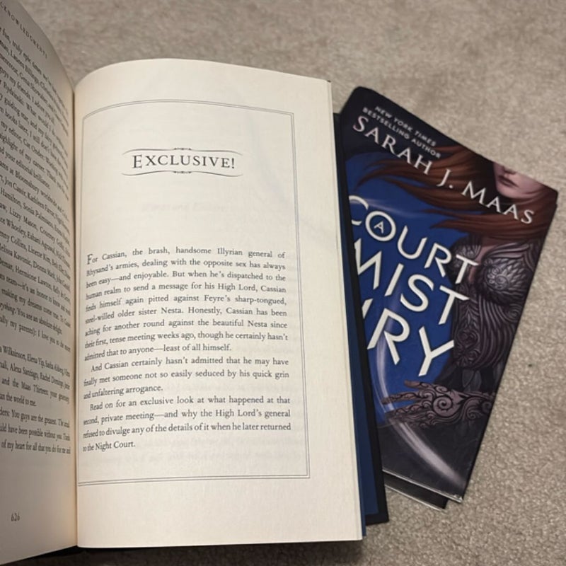 Target Exclusive A Court of Mist and Fury (ACOMAF)