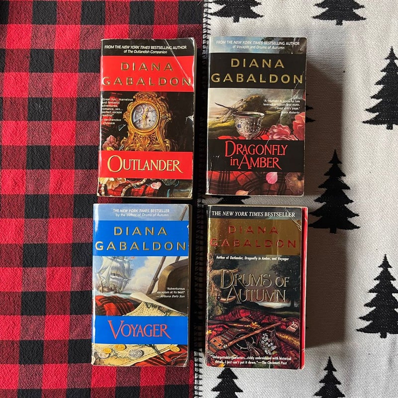 Outlander Series BUNDLE 1-4 {Original Covers}