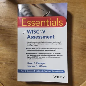 Essentials of WISC-V Assessment