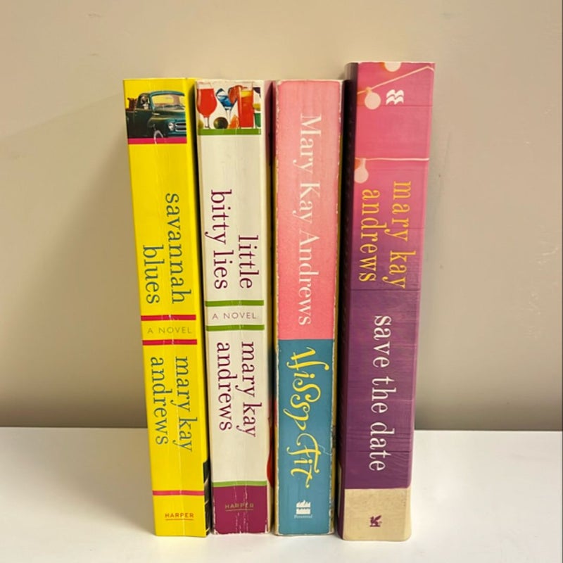 Mary Kay Andrews Paperback Set of 4