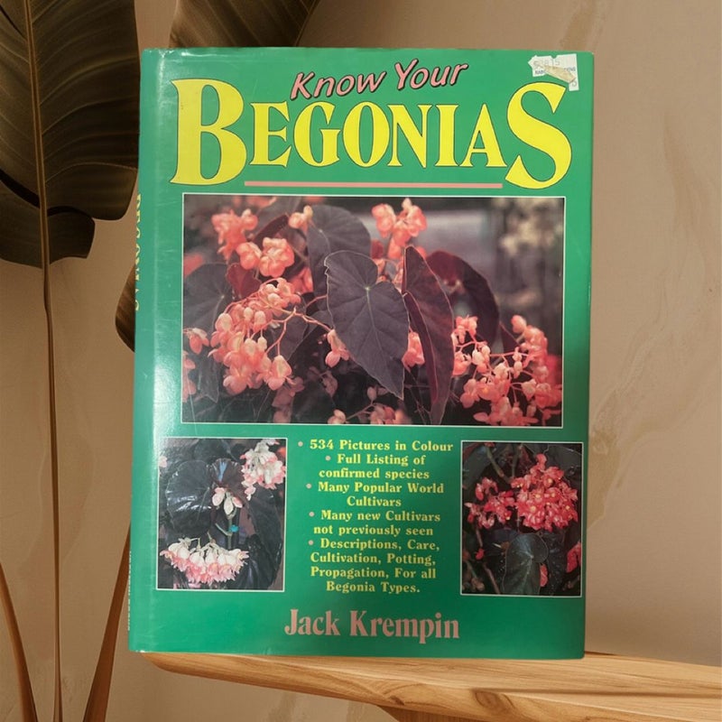 Know Your Begonias