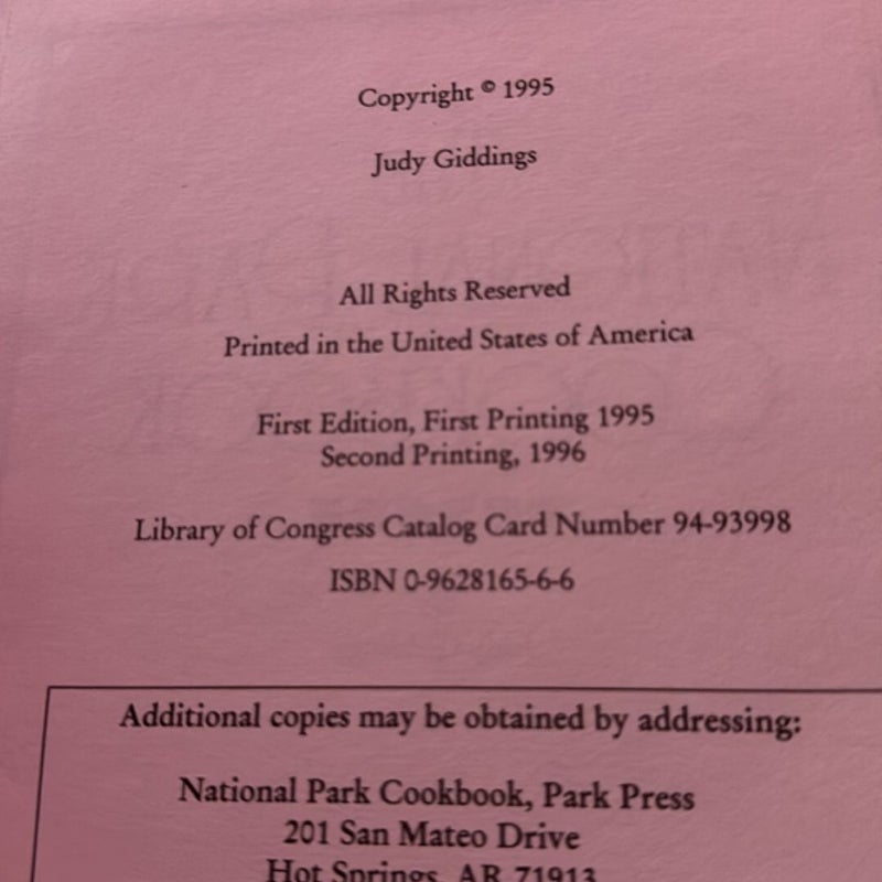 National Park Cookbook 2nd Edition 1995