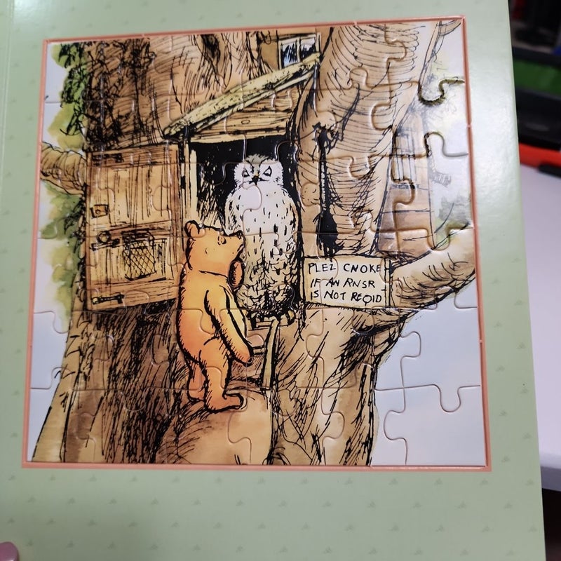 Winnie-the-Pooh Jigsaw Puzzle Book