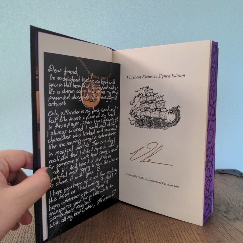 Only a Monster (Fairyloot signed special edition) 