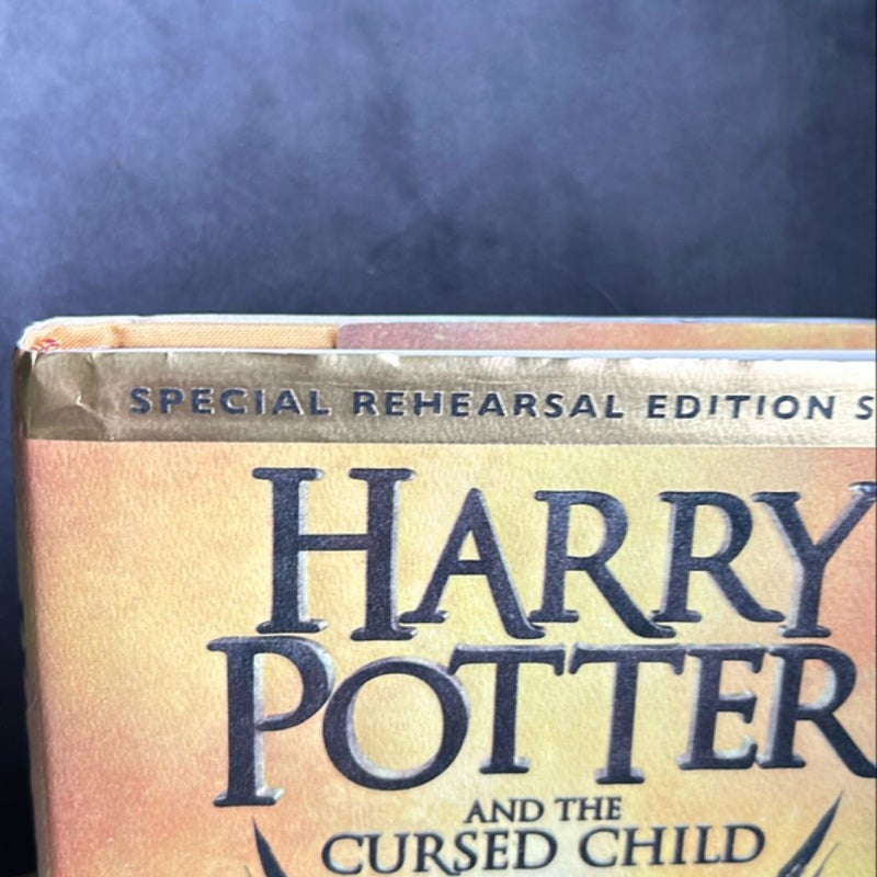 Harry Potter and the Cursed Child Parts One and Two (Special Rehearsal Edition Script)