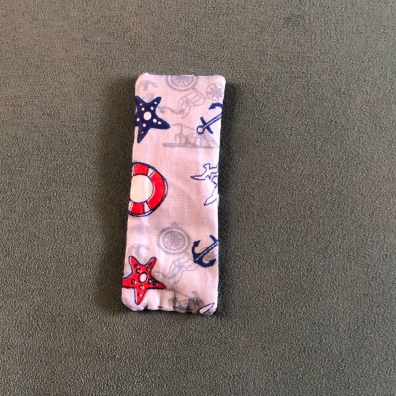 Handmade fabric bookmark