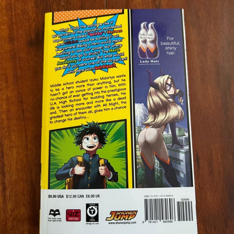 My Hero Academia, Vol. 1