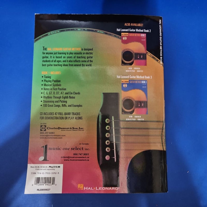Hal Leonard GUITAR METHOD Book 1