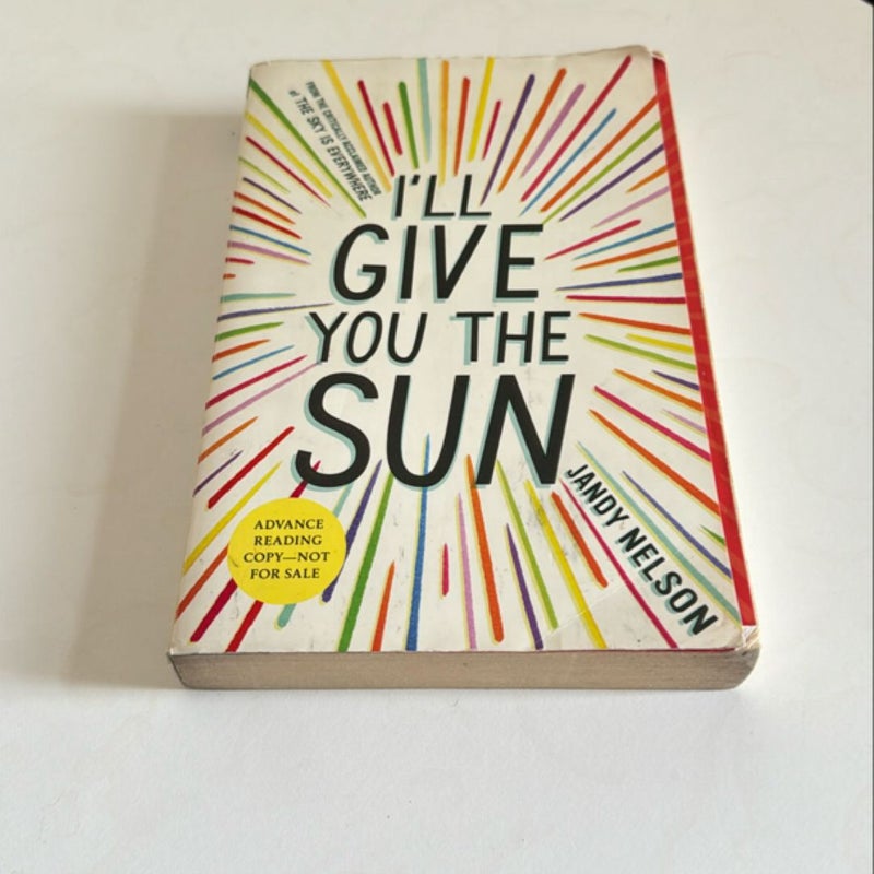 I'll Give You the Sun