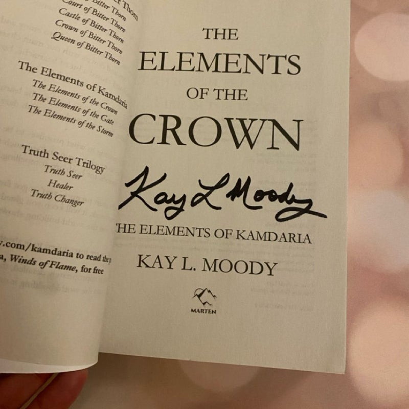 The Elements of the Crown - signed 