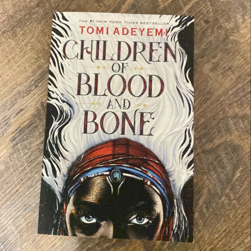 Children of blood and bone Square fish 1st edition with stenciled edges!