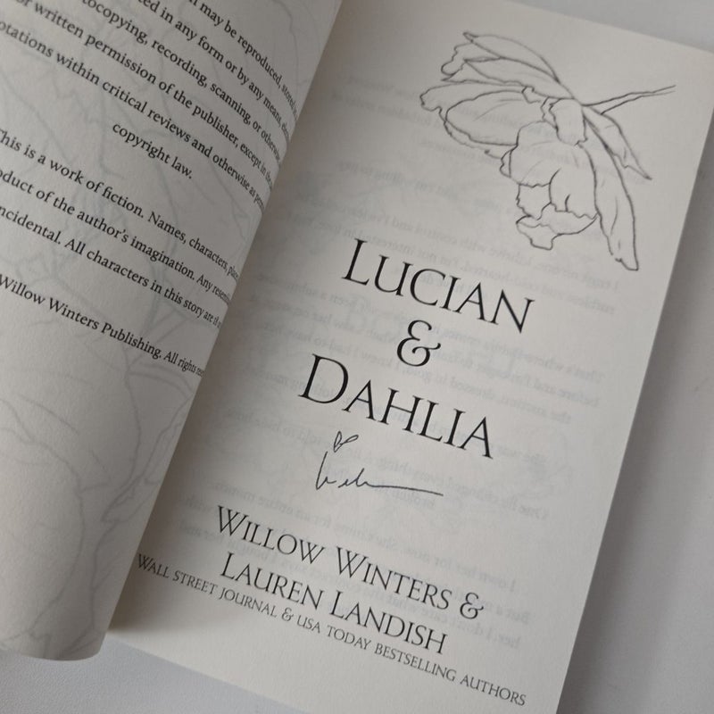Lucian & Dahlia (Bought) (Signed)
