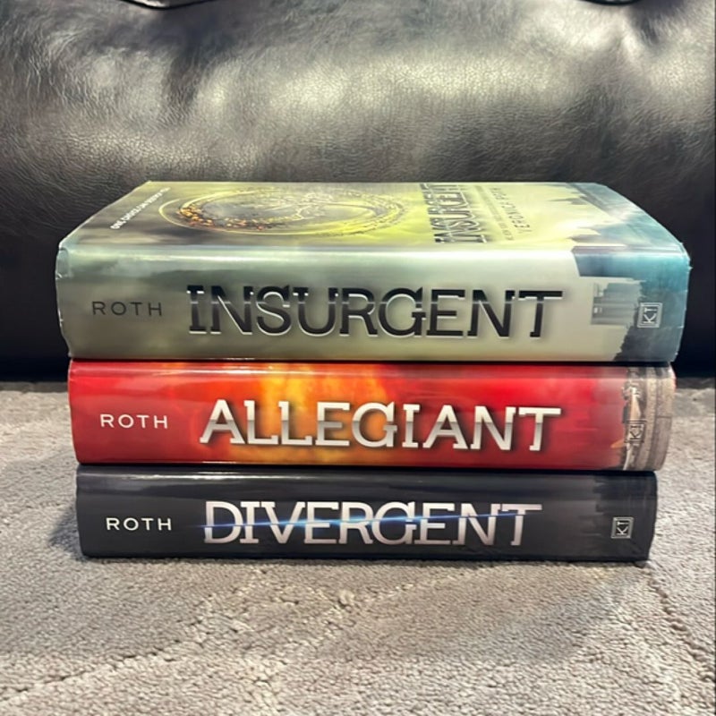 Divergent, Allegiant & Insurgent