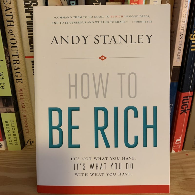 How to Be Rich