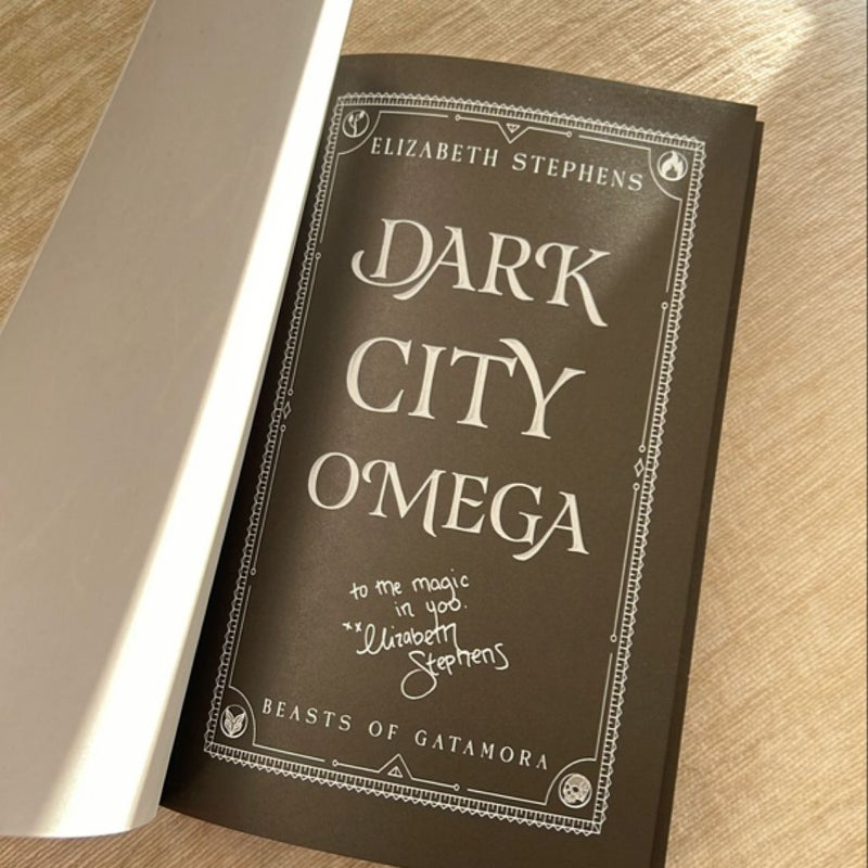 Dark City Omega (probably smut edition) 