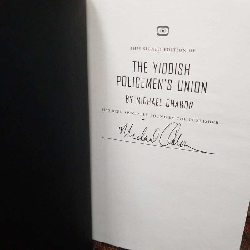 The Yiddish Policemen's Union - Signed copy