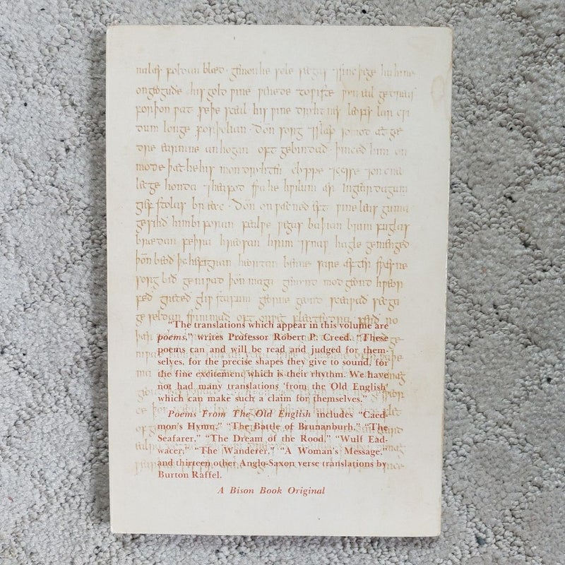 Poems from the Old English (This Edition, 1960)
