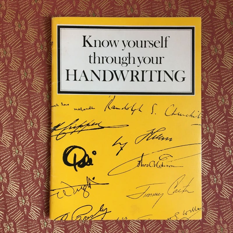 Know Yourself Through Your Handwriting 